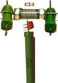 Резистор малоиндуктивный С2-1-2 2W 6R2 (6,2Ом) 5% (импульсный, малошумящий) 1kV,  Гр.: II