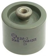 Конденсатор КВИ-3 20КВ 680 Пф  20%  Ag