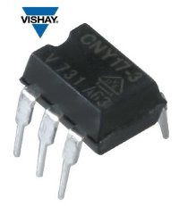 Оптопара CNY17-3 высоковольтная 70V/60mA, транзисторная VISHAY