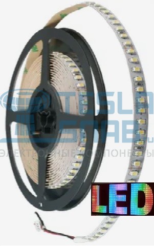 Светодиодная лента, теплый белый LED SMD3528 60 led/м (60PCS), 12V, 5 метров, IP65