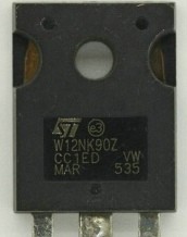 IRFP 450, MOSFET, N-канал, 14A / 500V, 0.4Ом, To-247ac