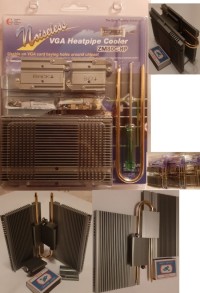 Радиатор компьтерный Heatpipe Cooler ZM80C-HP, 1200 см.кв., 325 гр., Al/Cu