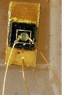 Транзистор безкорпусной 2т820-1 Au  для УНЧ 70В 5А 0,3Вт 3МГц