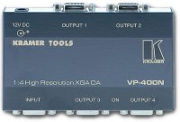 Усилитель-распределитель KRAMER VP-400N  1:4 VGA/XGA DA