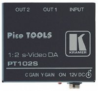 Усилитель-распределитель KRAMER PT 102S 1:2 s-Video Line Amplifier